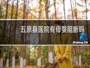 五原县医院有母婴阻断吗