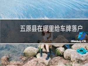 五原县在哪里给车牌落户