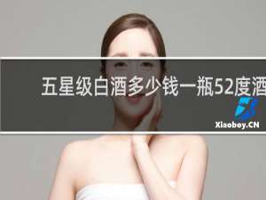 五星级白酒多少钱一瓶52度酒