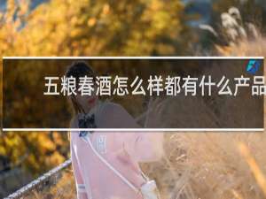 五粮春酒怎么样都有什么产品