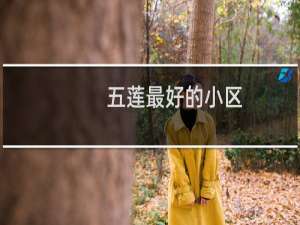 五莲最好的小区