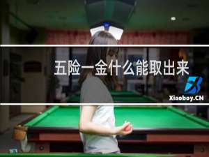 五险一金什么能取出来