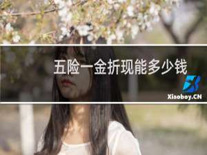 五险一金折现能多少钱