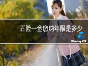 五险一金缴纳年限是多少