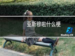 亚斯穆啦什么梗