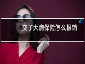 交了大病保险怎么报销