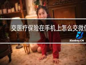 交医疗保险在手机上怎么交微信