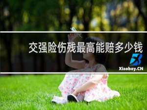 交强险伤残最高能赔多少钱