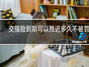 交强险到期可以推迟多久不被罚款