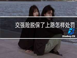 交强险脱保了上路怎样处罚