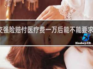 交强险赔付医疗费一万后能不能要求误工费