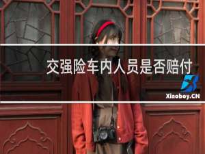 交强险车内人员是否赔付