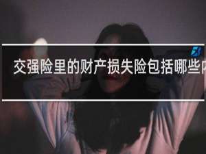 交强险里的财产损失险包括哪些内容