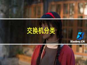 交换机分类