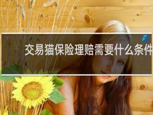 交易猫保险理赔需要什么条件