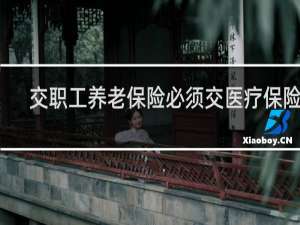 交职工养老保险必须交医疗保险吗