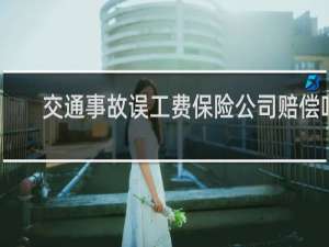 交通事故误工费保险公司赔偿吗