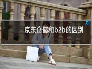 京东仓储和b2b的区别