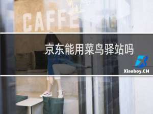 京东能用菜鸟驿站吗