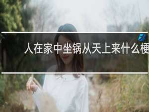 人在家中坐锅从天上来什么梗