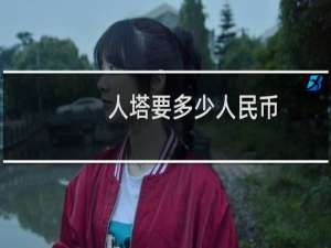 人塔要多少人民币