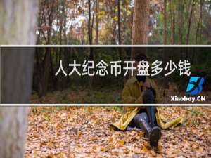 人大纪念币开盘多少钱