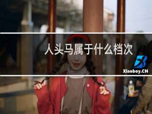 人头马属于什么档次