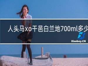 人头马xo干邑白兰地700ml多少钱