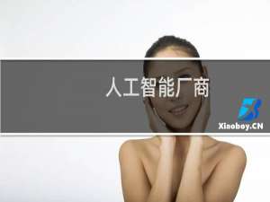 人工智能厂商