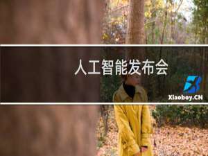 人工智能发布会