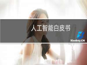 人工智能白皮书
