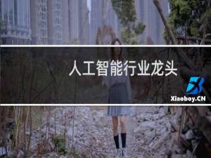 人工智能行业龙头