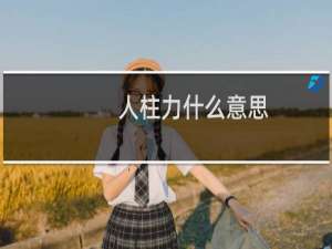 人柱力什么意思，游戏中某某人柱力是什么意思什么梗