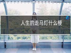 人生的走马灯什么梗