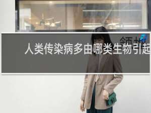 人类传染病多由哪类生物引起