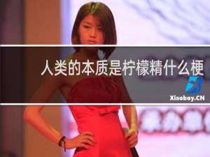 人类的本质是柠檬精什么梗