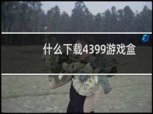 什么下载4399游戏盒