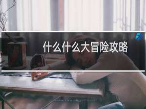 什么什么大冒险攻略
