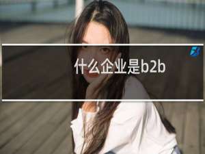 什么企业是b2b