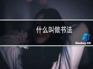 什么叫做书法
