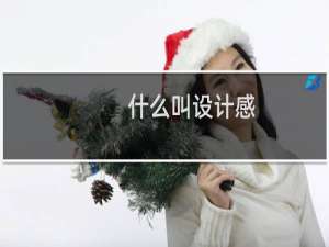 什么叫设计感（什么叫设计）