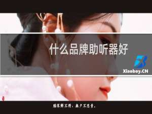 什么品牌助听器好
