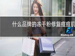 什么品牌的冻干粉修复痘痘肌