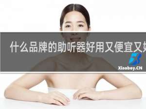什么品牌的助听器好用又便宜又好用