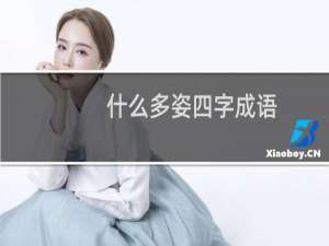 什么多姿四字成语