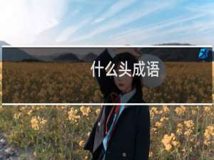 什么头成语