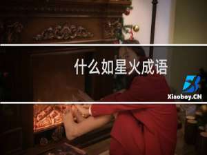 什么如星火成语