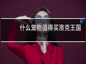 什么宠物值得买洛克王国