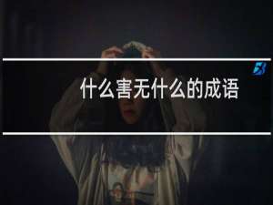 什么害无什么的成语