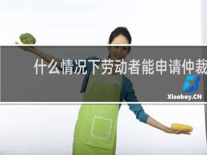 什么情况下劳动者能申请仲裁